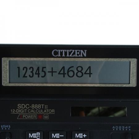 Citizen SDC-888TII/XBK